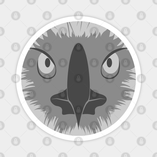 The Beast Series: Philippine Eagle Magnet by Tooniefied